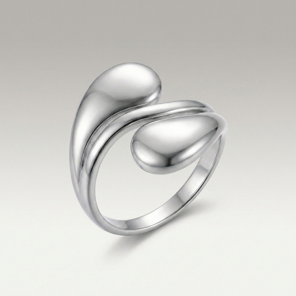 ANILLO DOBLE GOTA